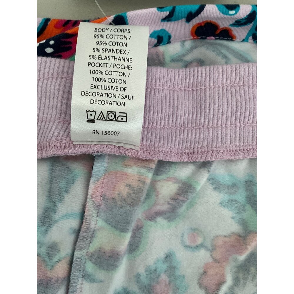 Vera Bradley French Terry Shorts 2XL Cloud Vine Multi Floral Print - Picture 4 of 12